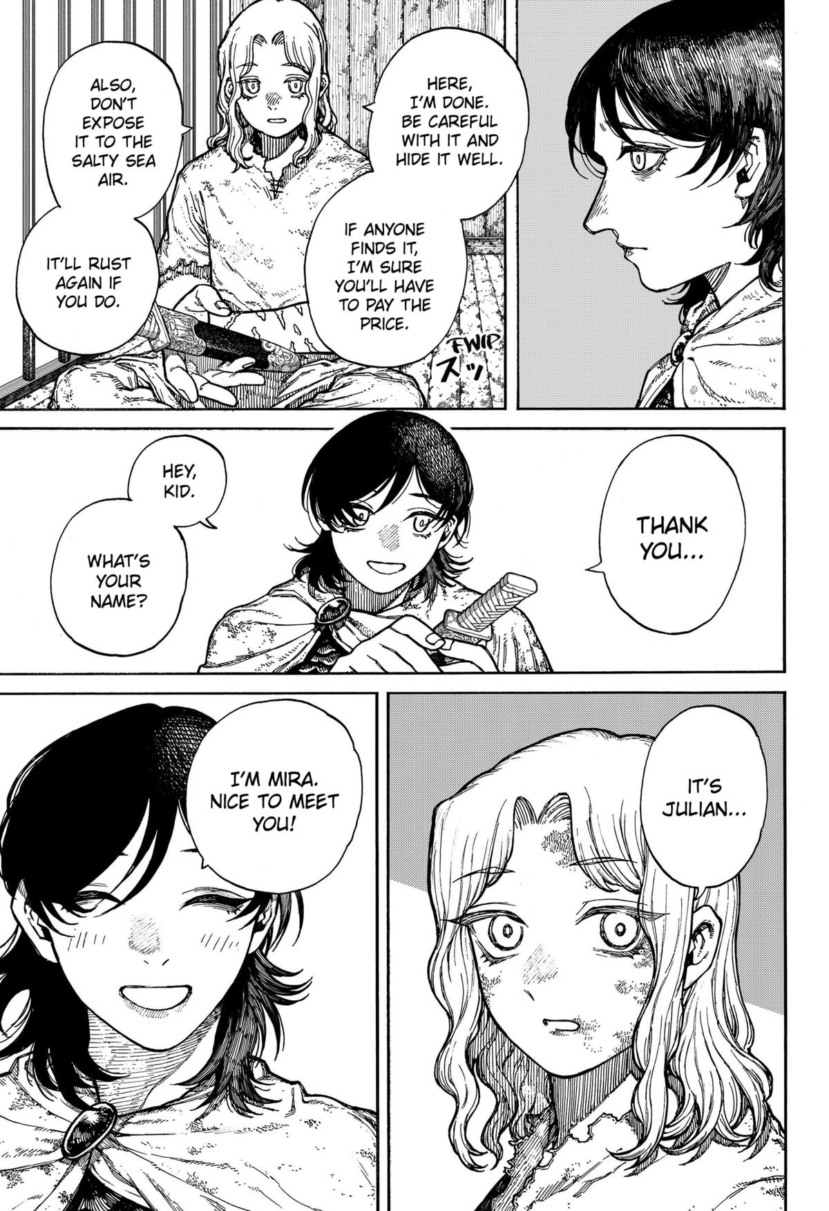 Centuria Manga Chapter 1 page 15 - 100 Slaves scene