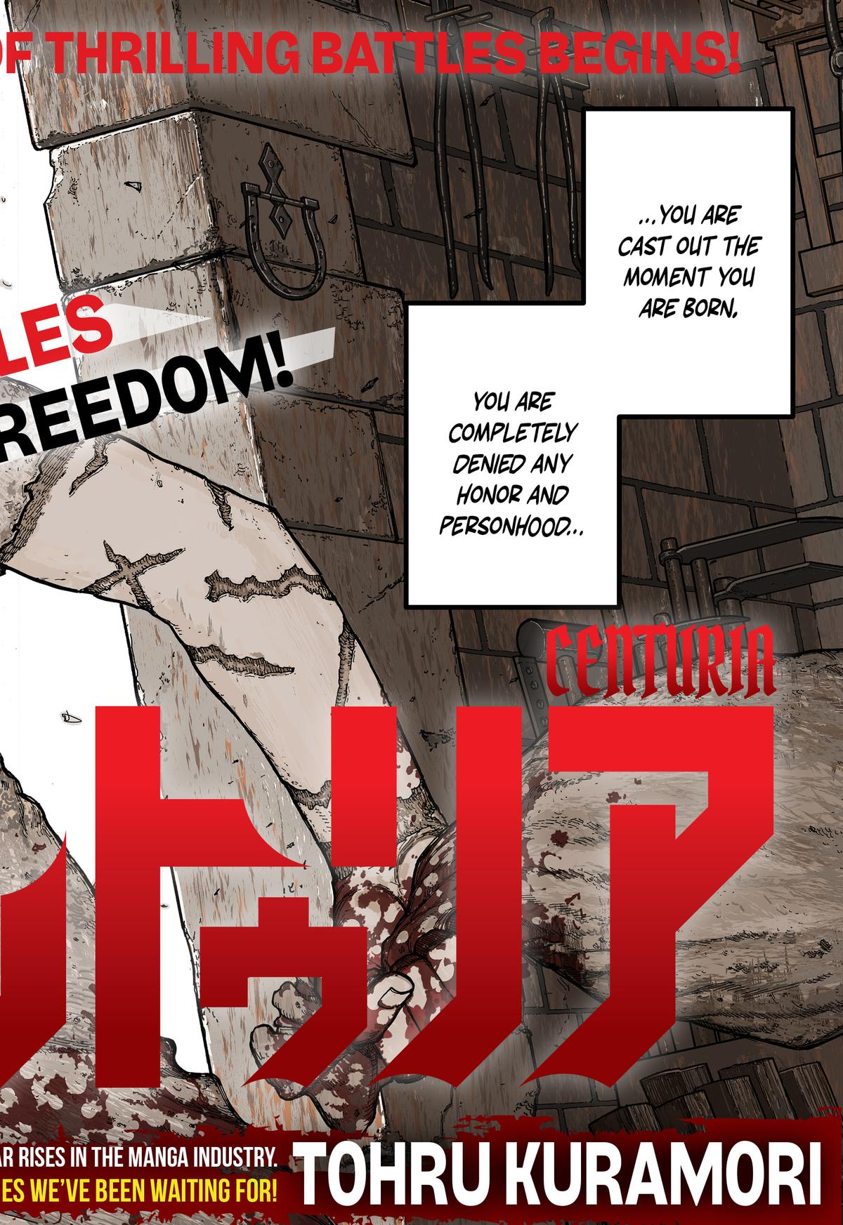 Centuria Manga Chapter 1 page 2 - 100 Slaves scene