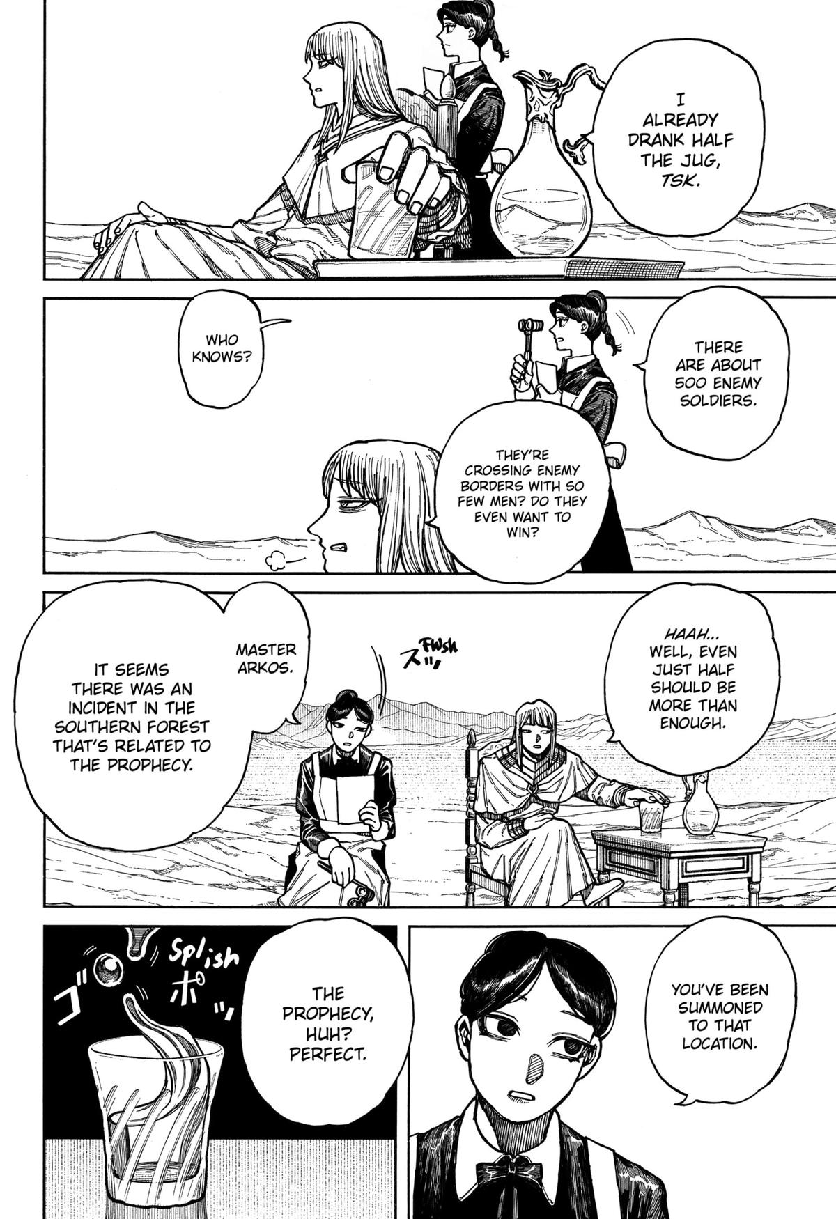 Centuria Manga Chapter 10 page 24 - Wave Your Hand scene