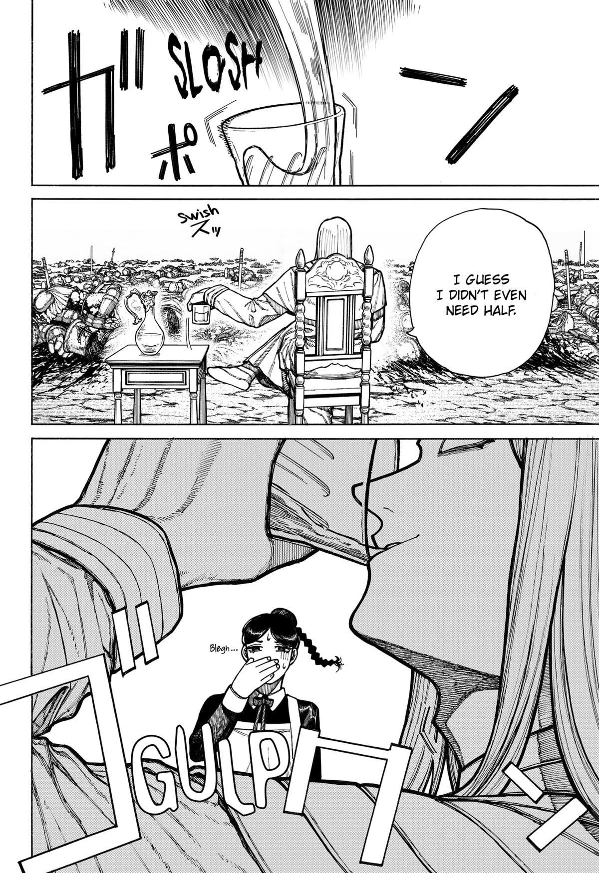 Centuria Manga Chapter 11 page 20 - Water King scene