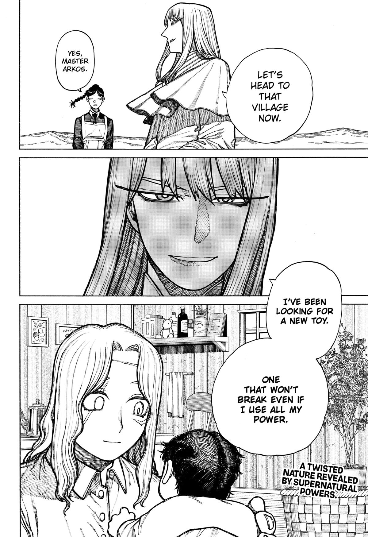 Centuria Manga Chapter 11 page 22 - Water King scene