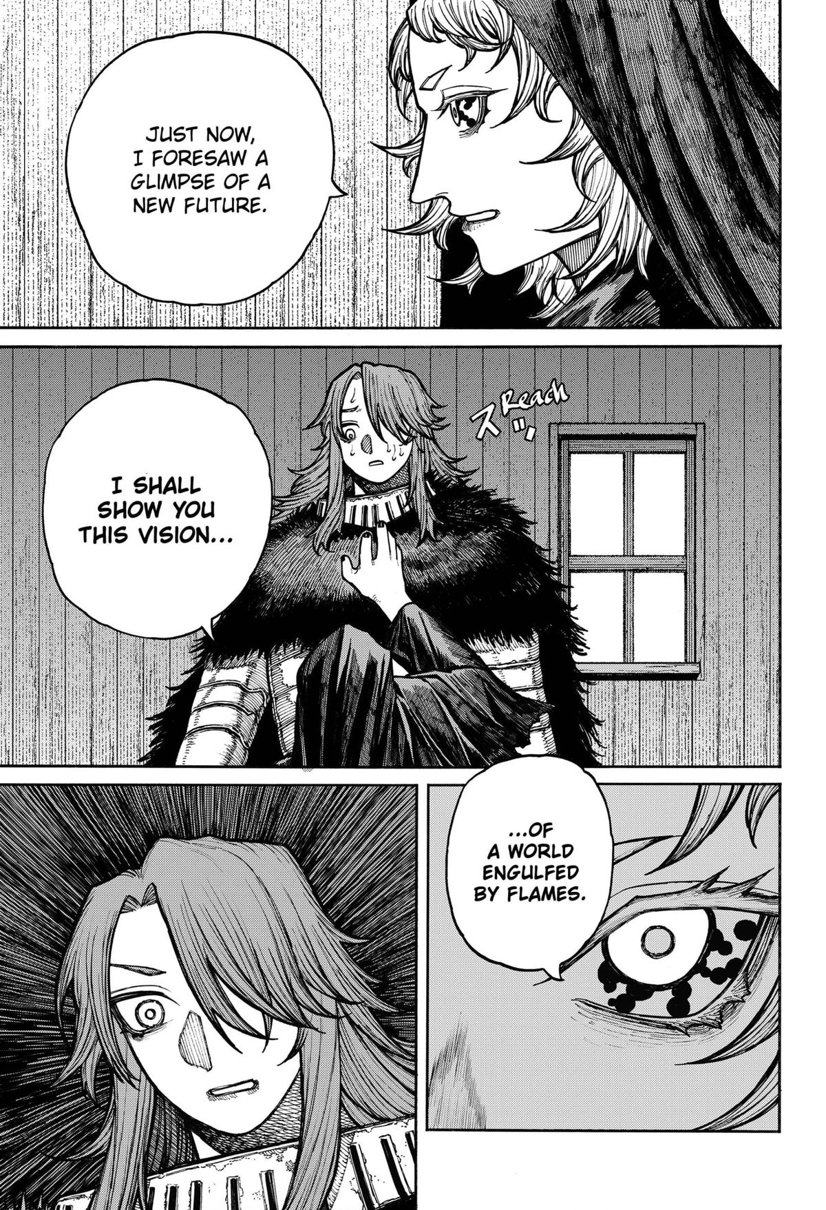 Centuria Manga Chapter 13 page 13 - A World Engulfed in Flames scene
