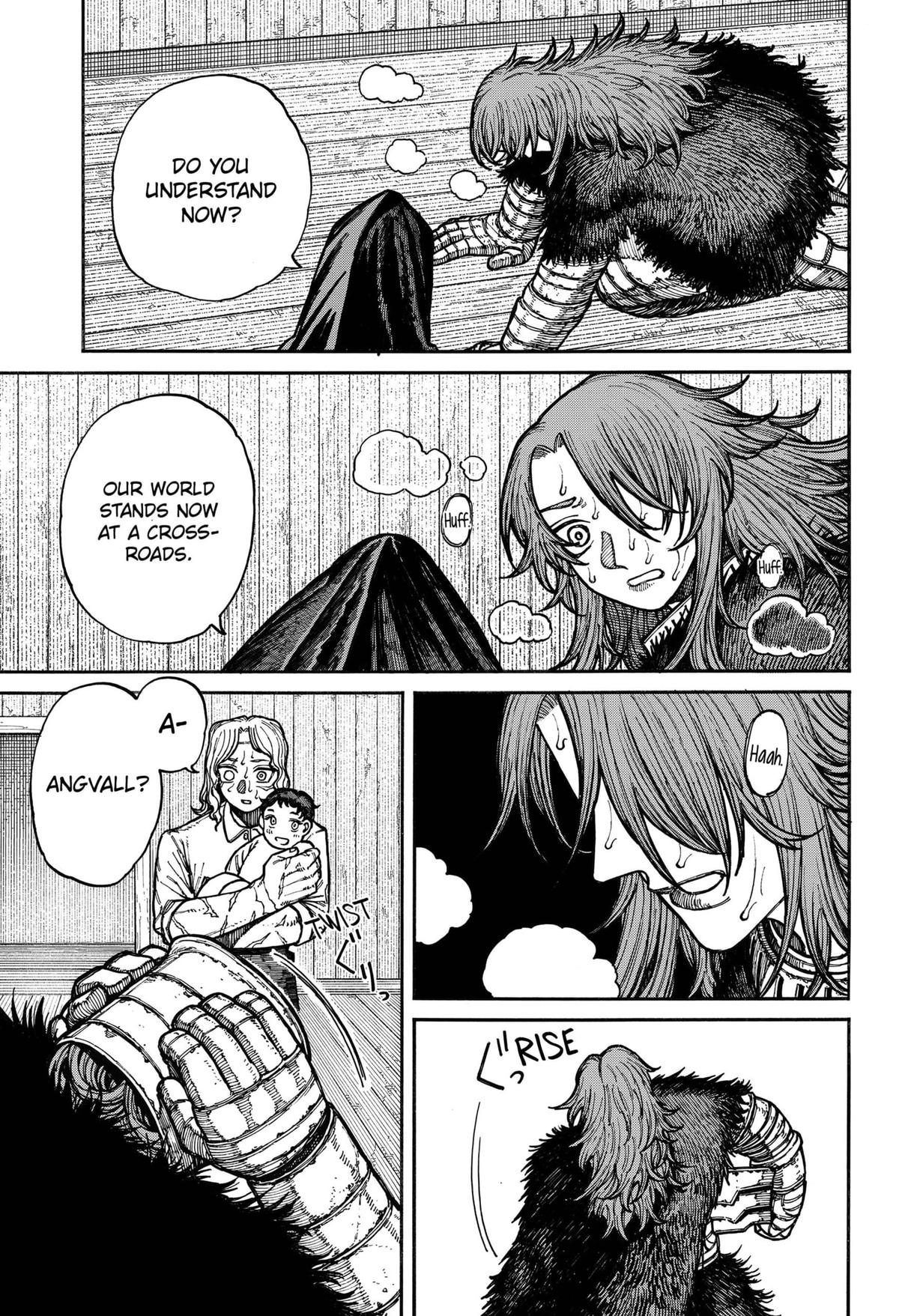 Centuria Manga Chapter 13 page 16 - A World Engulfed in Flames scene