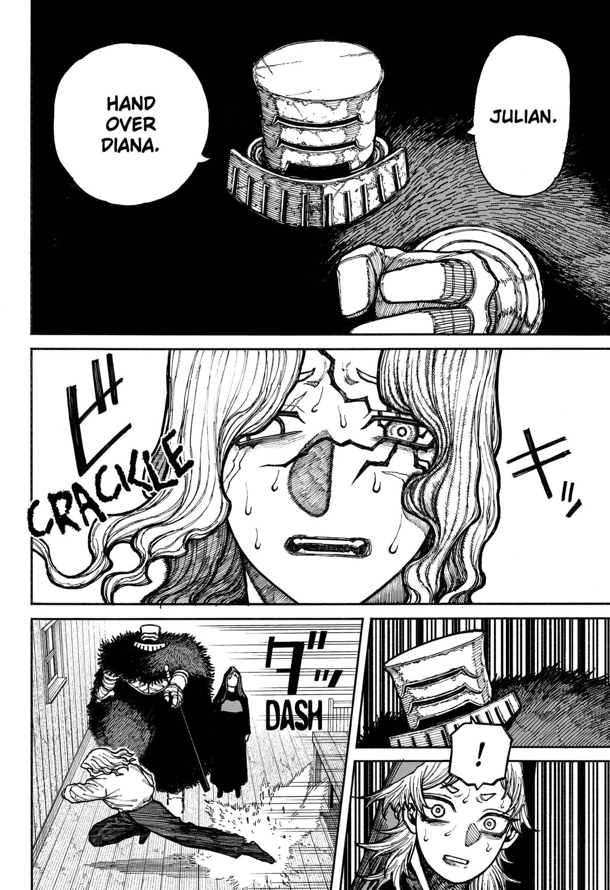Centuria Manga Chapter 13 page 17 - A World Engulfed in Flames scene