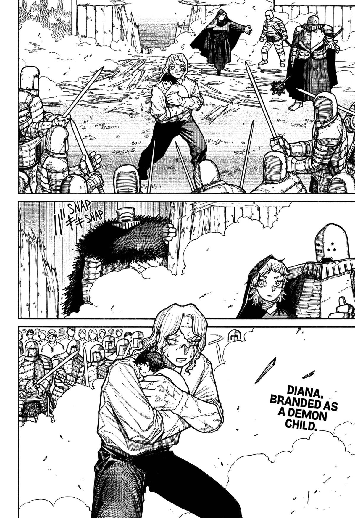 Centuria Manga Chapter 13 page 19 - A World Engulfed in Flames scene