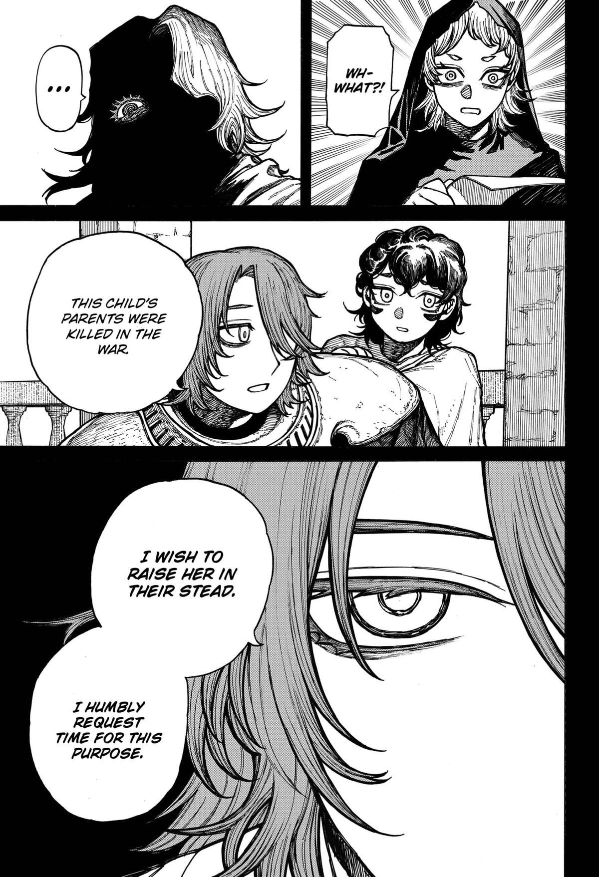 Centuria Manga Chapter 13 page 3 - A World Engulfed in Flames scene