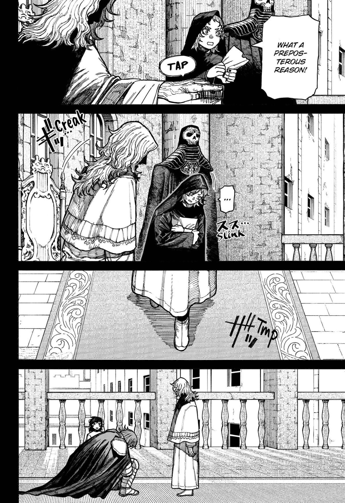Centuria Manga Chapter 13 page 4 - A World Engulfed in Flames scene