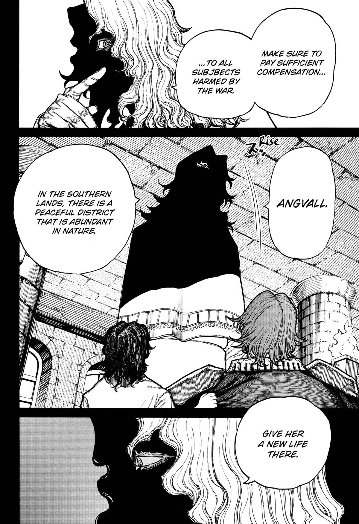 Centuria Manga Chapter 13 page 6 - A World Engulfed in Flames scene