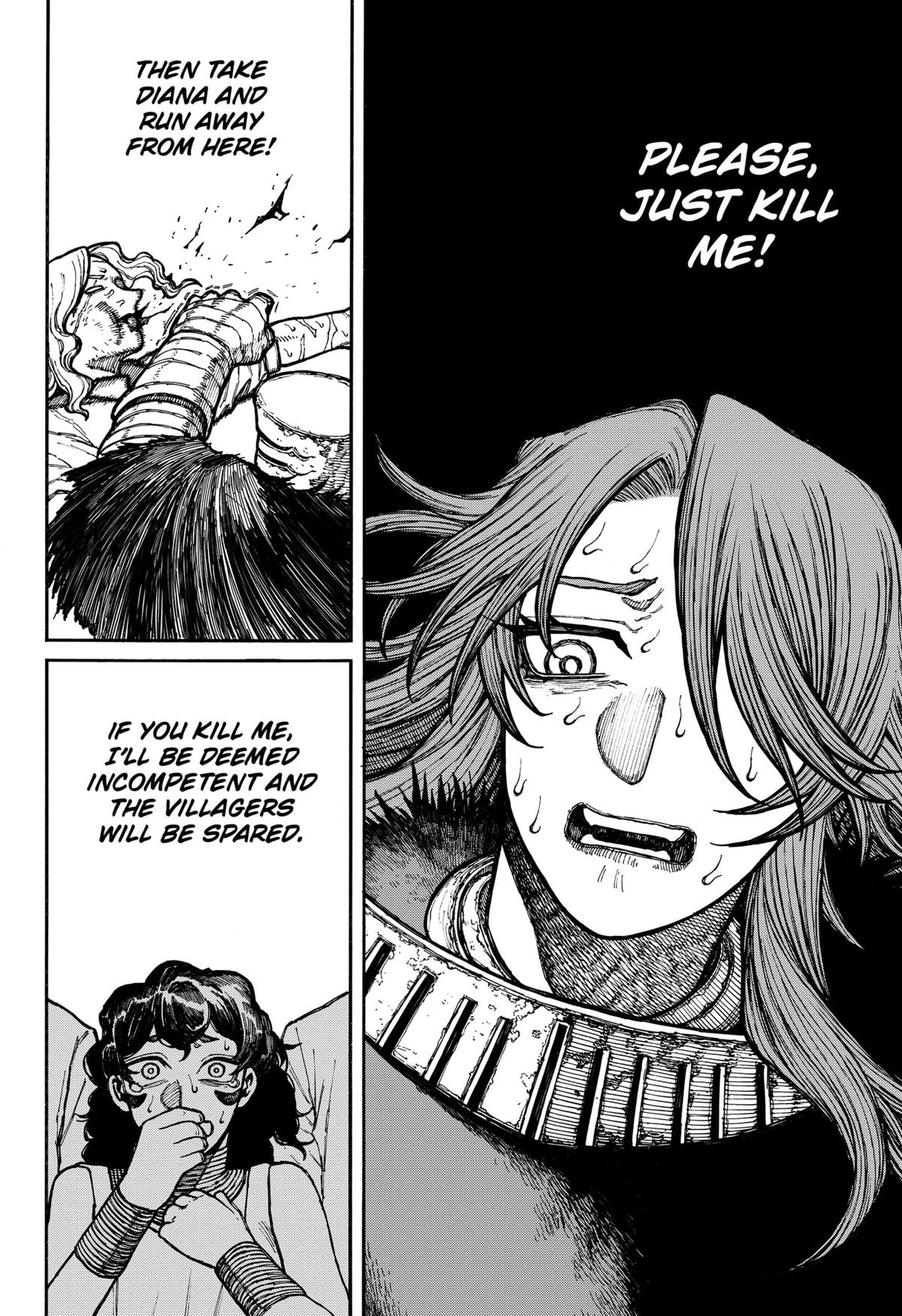 Centuria Manga Chapter 14 page 10 - Why He Won't Fight scene