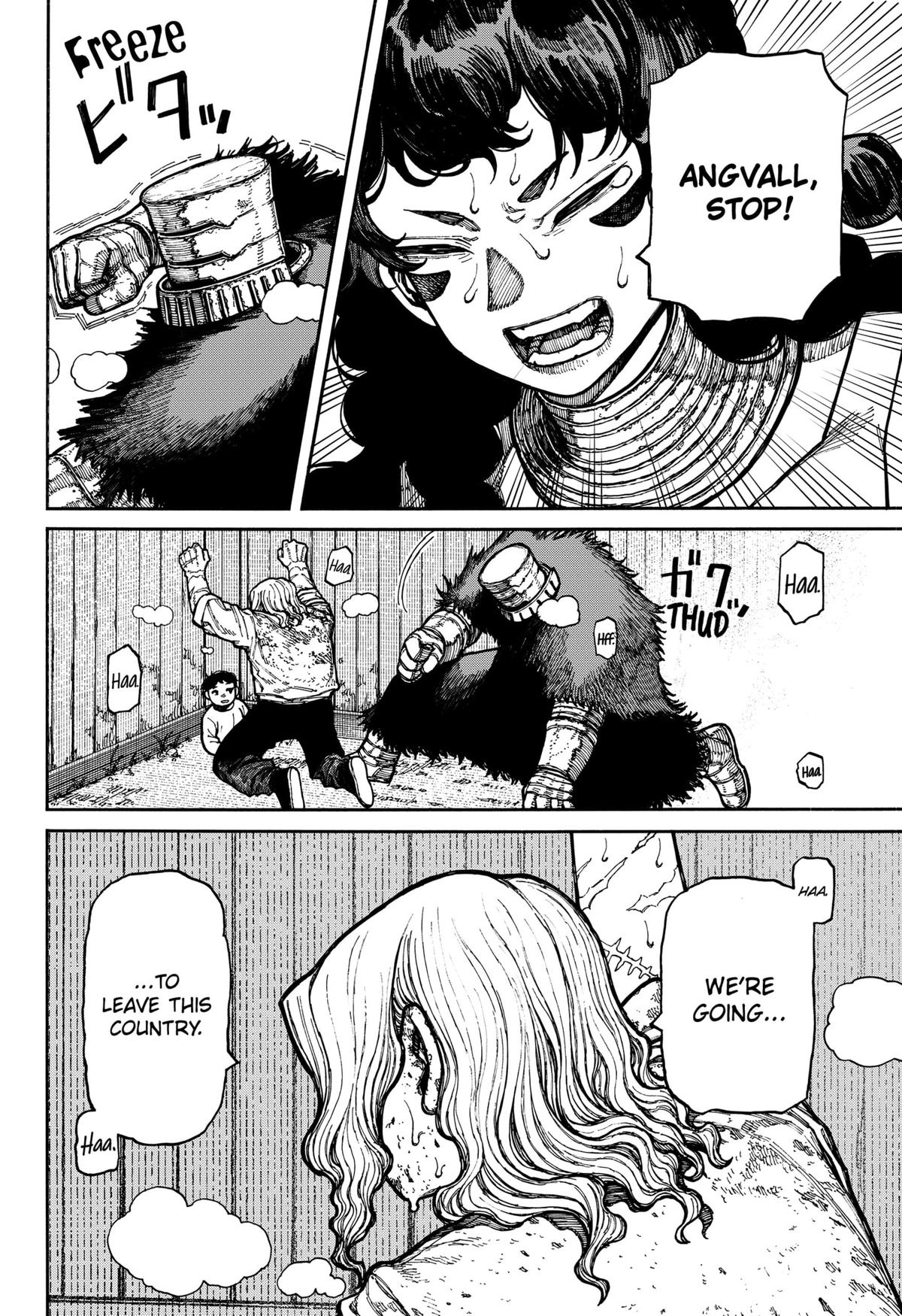 Centuria Manga Chapter 14 page 12 - Why He Won't Fight scene