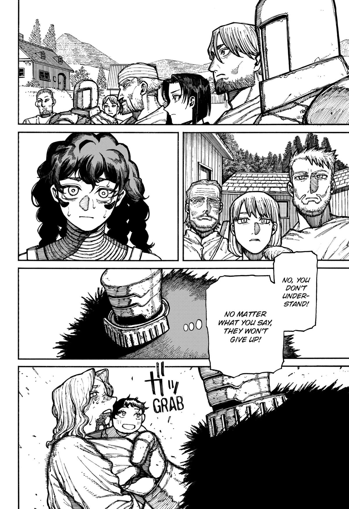 Centuria Manga Chapter 14 page 14 - Why He Won't Fight scene