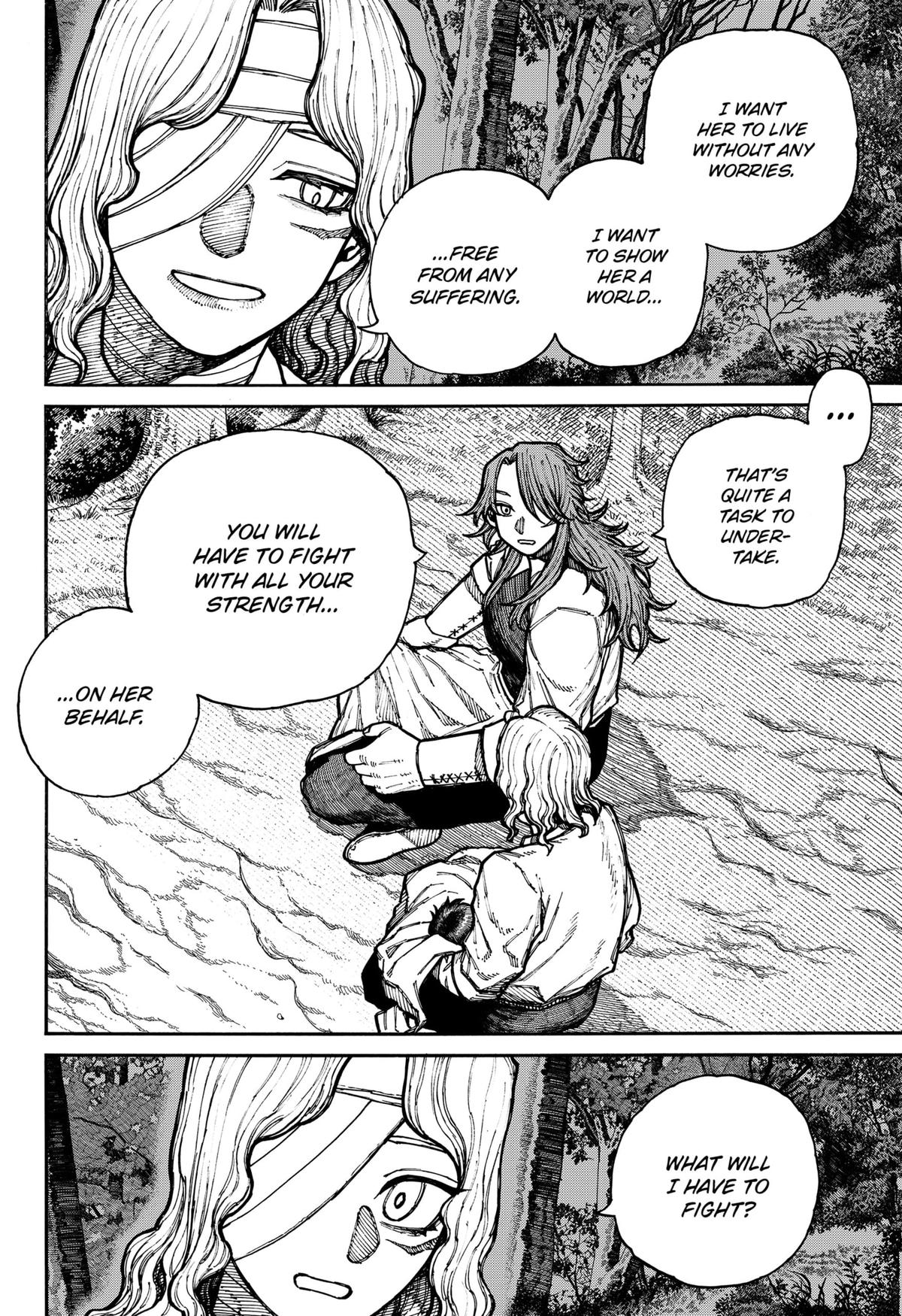 Centuria Manga Chapter 14 page 16 - Why He Won't Fight scene