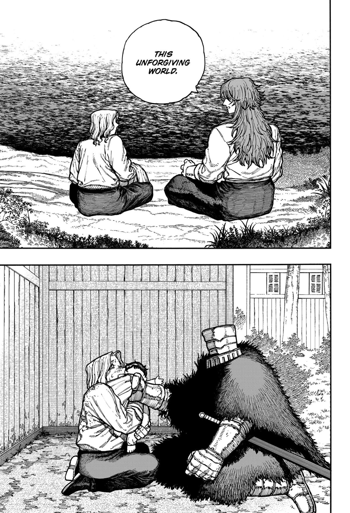 Centuria Manga Chapter 14 page 17 - Why He Won't Fight scene