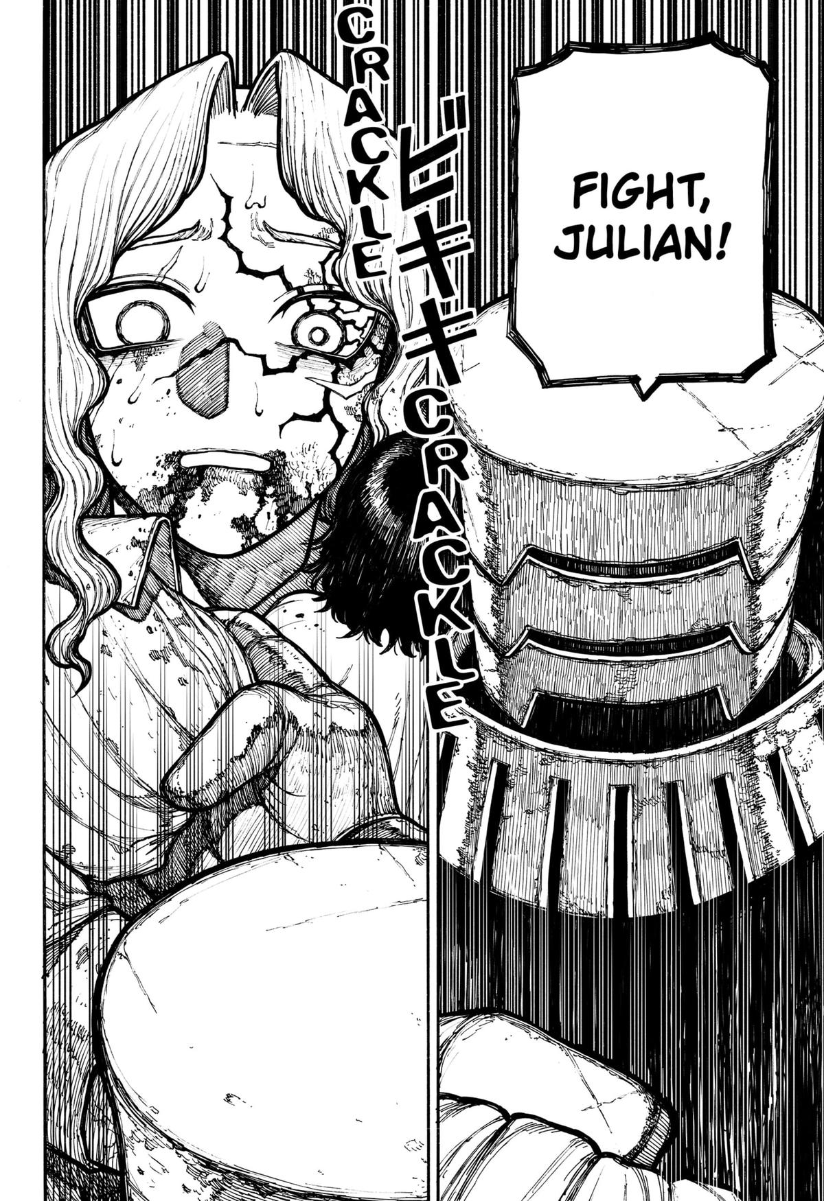 Centuria Manga Chapter 14 page 18 - Why He Won't Fight scene