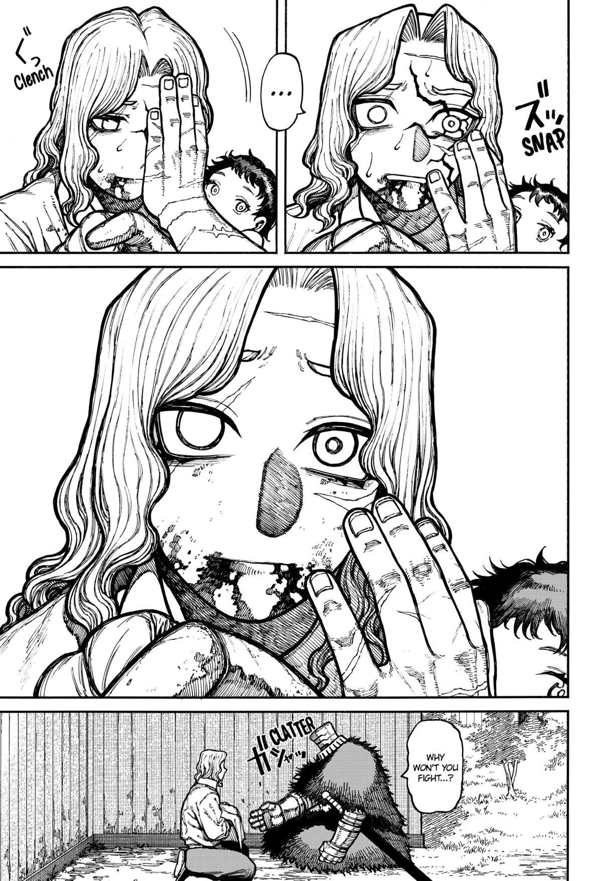 Centuria Manga Chapter 14 page 19 - Why He Won't Fight scene