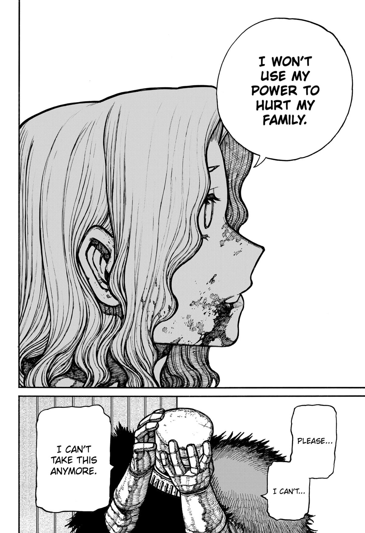 Centuria Manga Chapter 14 page 20 - Why He Won't Fight scene