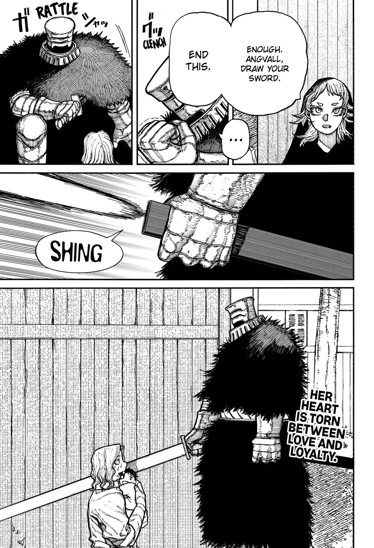 Centuria Manga Chapter 14 page 21 - Why He Won't Fight scene