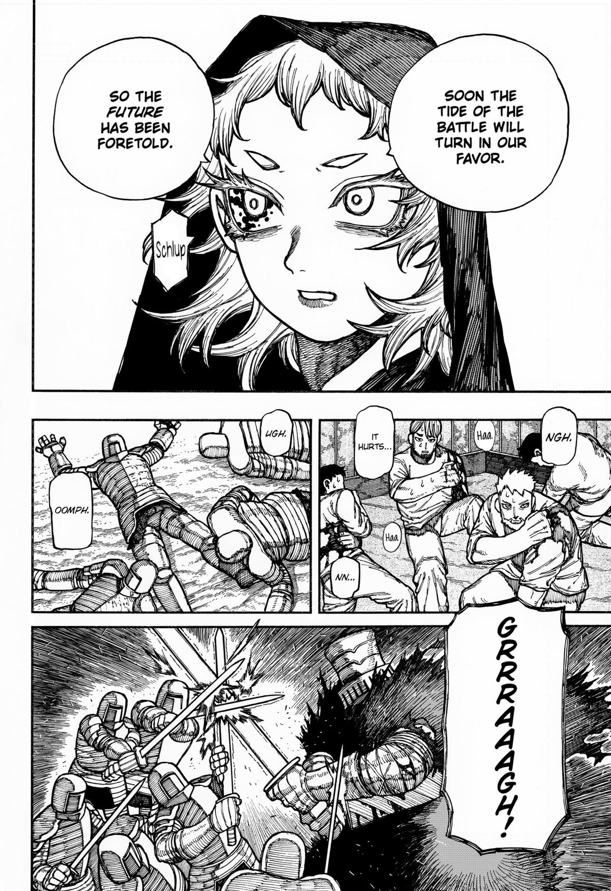 Centuria Manga Chapter 16 page 13 - Ironclad Guillaume scene