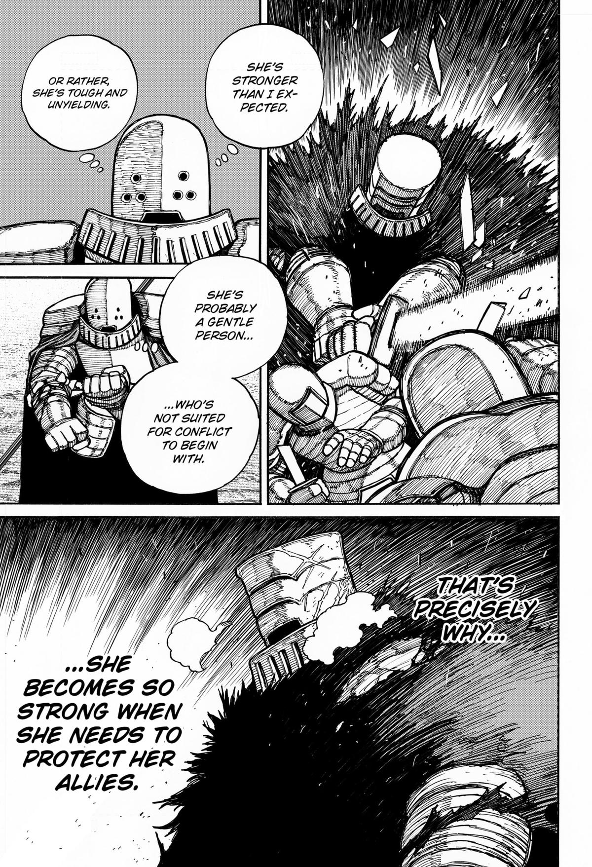 Centuria Manga Chapter 16 page 14 - Ironclad Guillaume scene