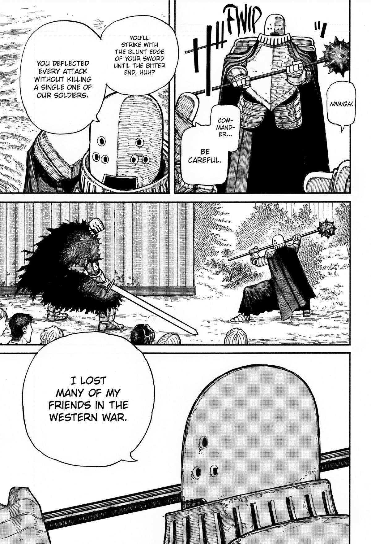 Centuria Manga Chapter 16 page 16 - Ironclad Guillaume scene