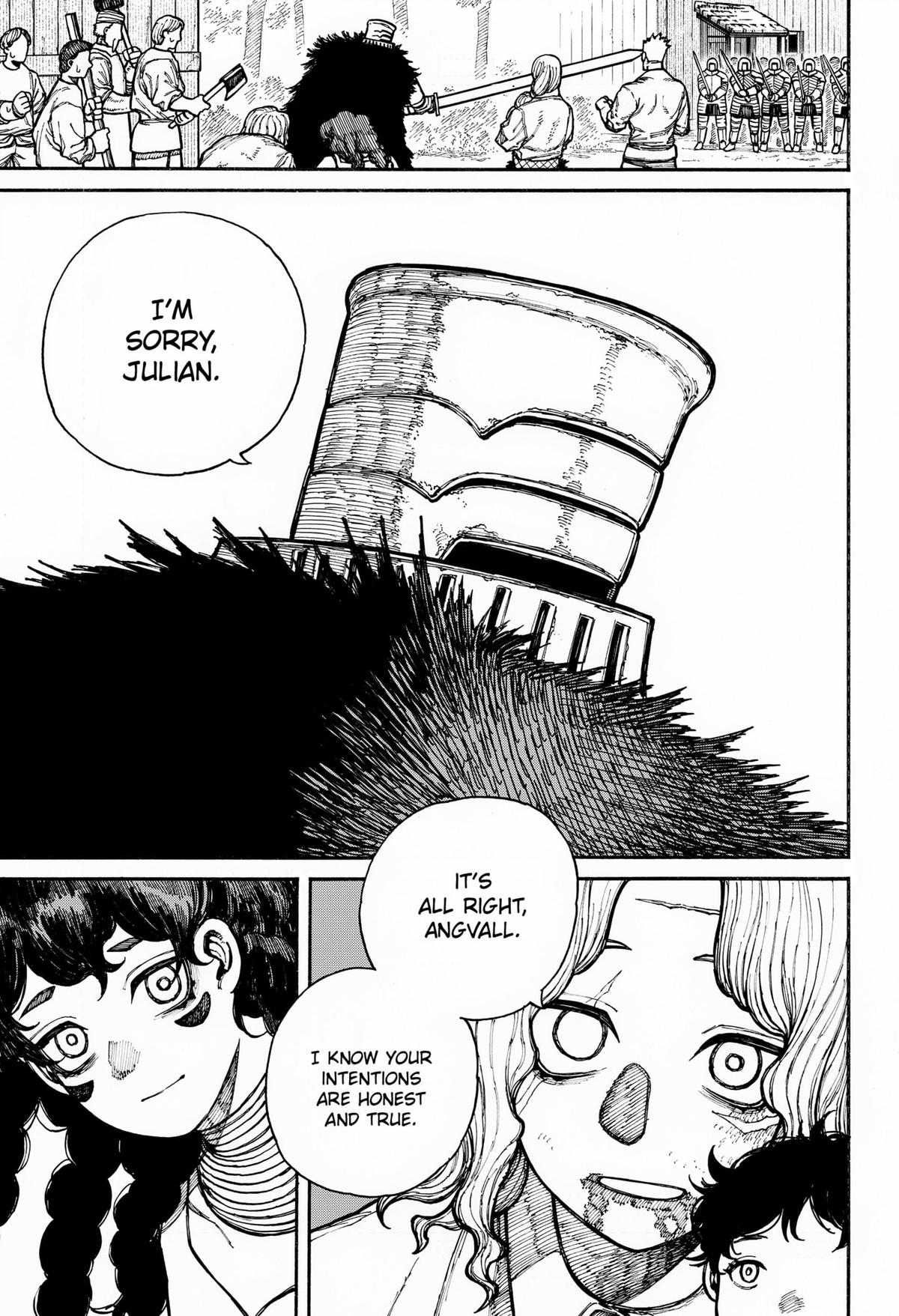 Centuria Manga Chapter 16 page 4 - Ironclad Guillaume scene