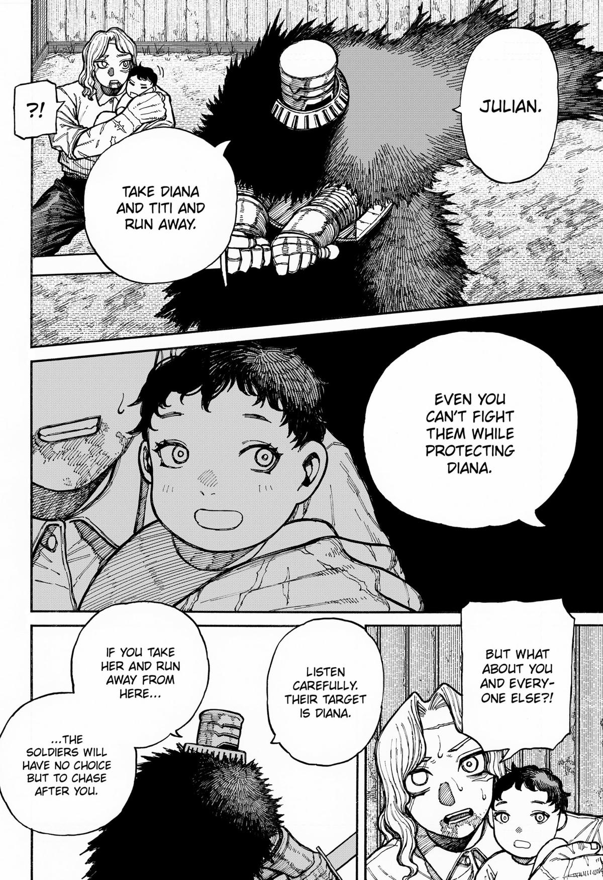 Centuria Manga Chapter 16 page 5 - Ironclad Guillaume scene