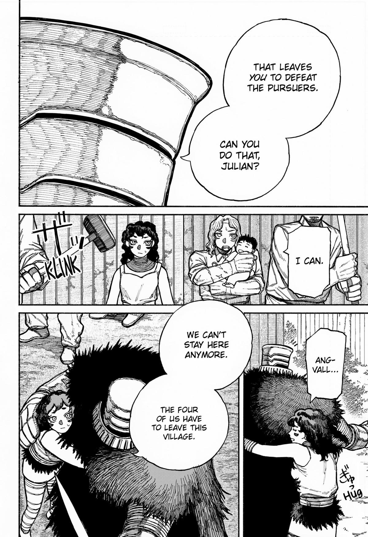 Centuria Manga Chapter 16 page 7 - Ironclad Guillaume scene