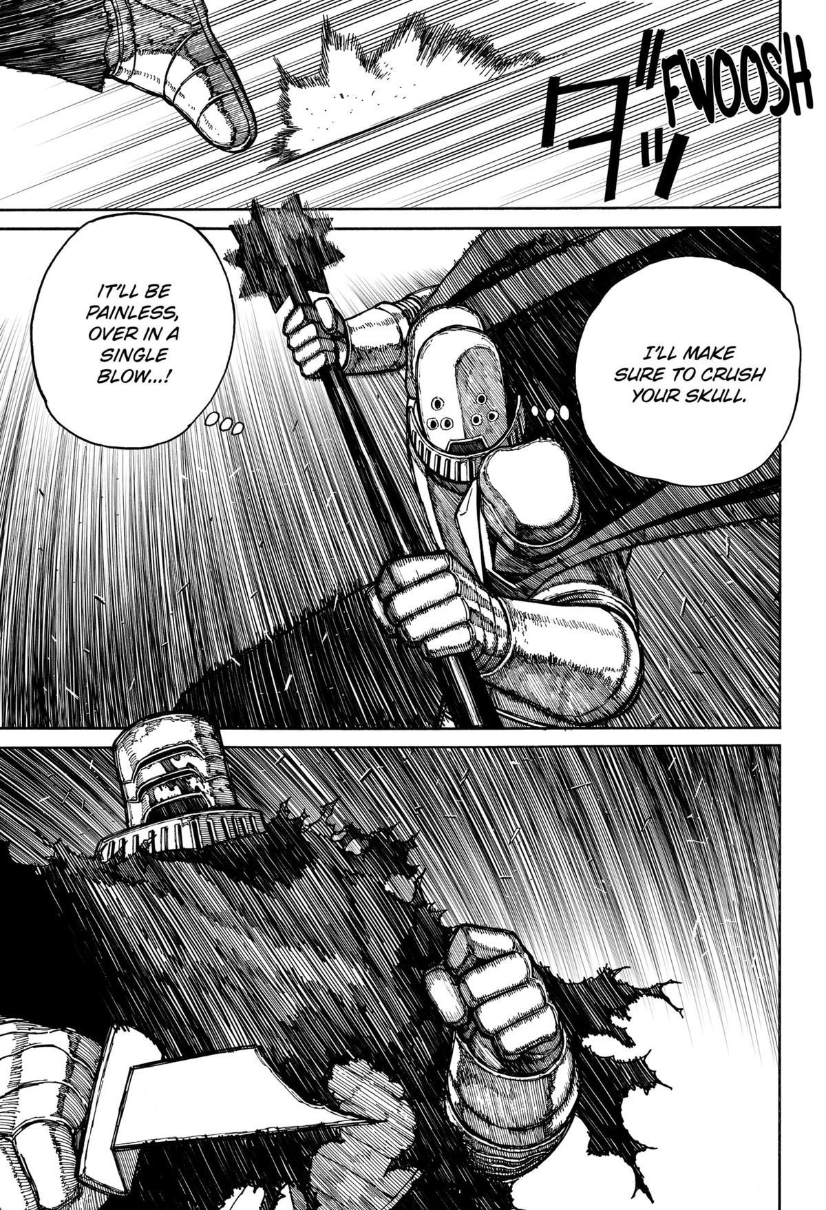 Centuria Manga Chapter 17 page 14 - Iron Heart, Iron Will scene