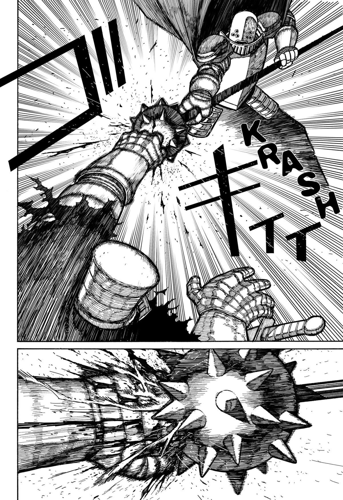 Centuria Manga Chapter 17 page 15 - Iron Heart, Iron Will scene
