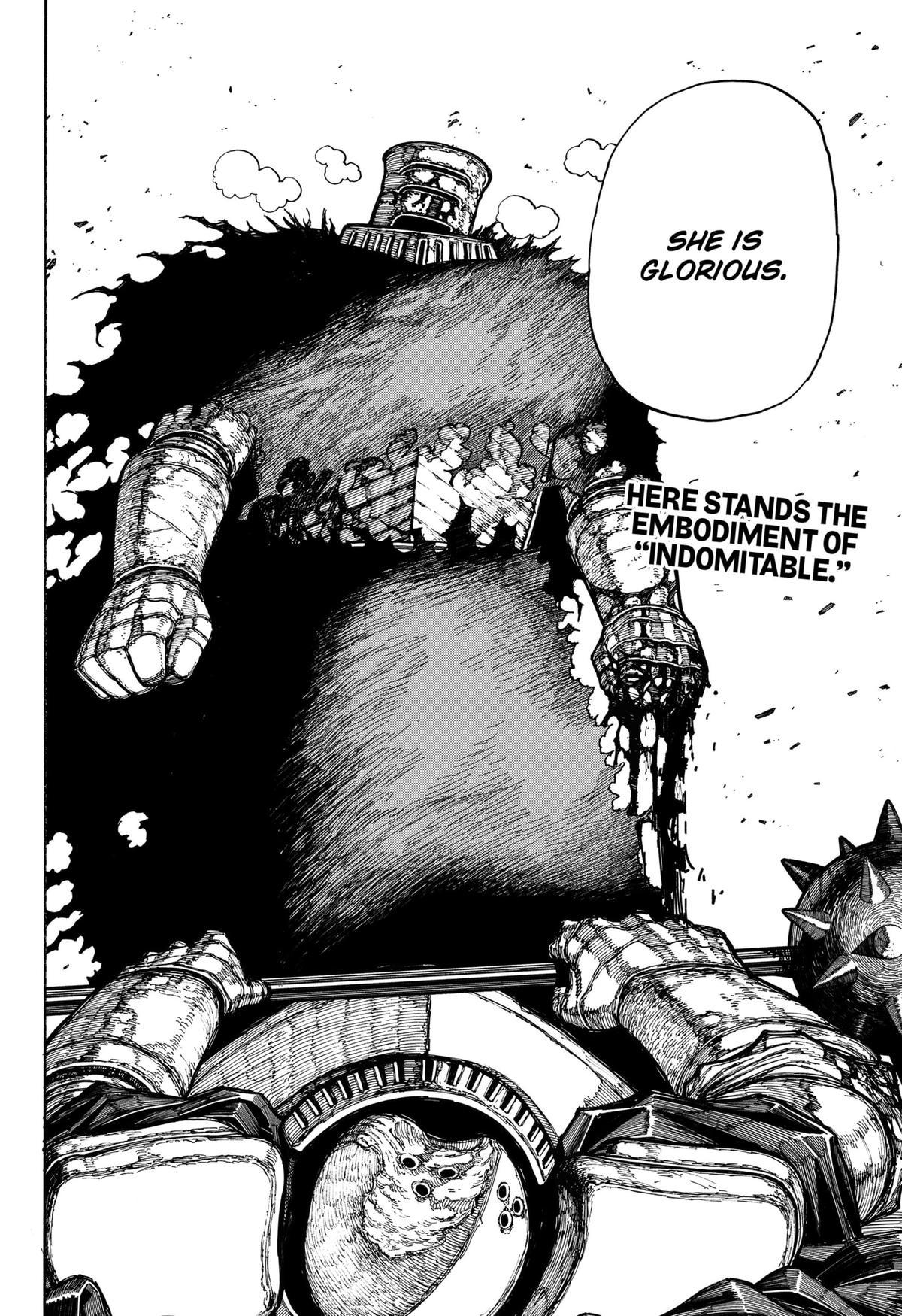 Centuria Manga Chapter 17 page 18 - Iron Heart, Iron Will scene
