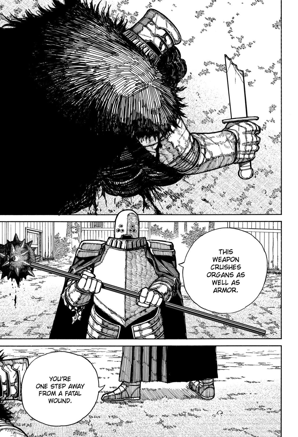 Centuria Manga Chapter 17 page 4 - Iron Heart, Iron Will scene
