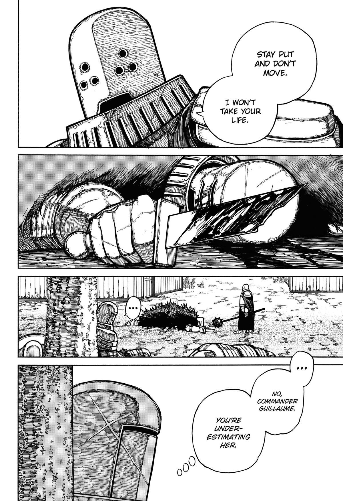 Centuria Manga Chapter 17 page 5 - Iron Heart, Iron Will scene