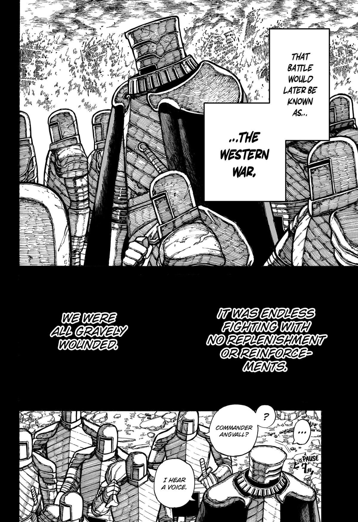 Centuria Manga Chapter 17 page 7 - Iron Heart, Iron Will scene