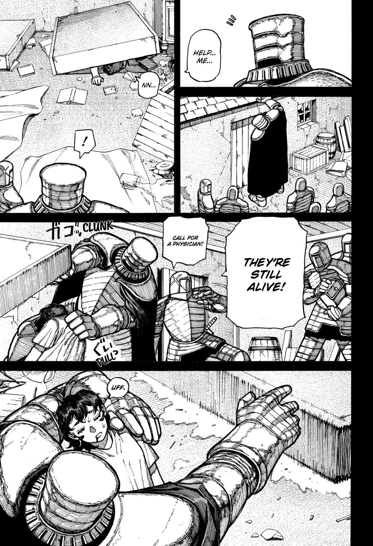 Centuria Manga Chapter 17 page 8 - Iron Heart, Iron Will scene