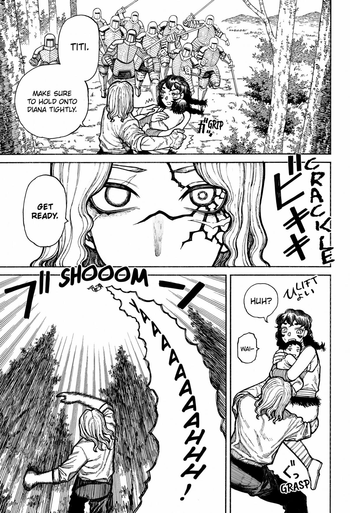 Centuria Manga Chapter 18 page 12 - The Future as Foreseen scene