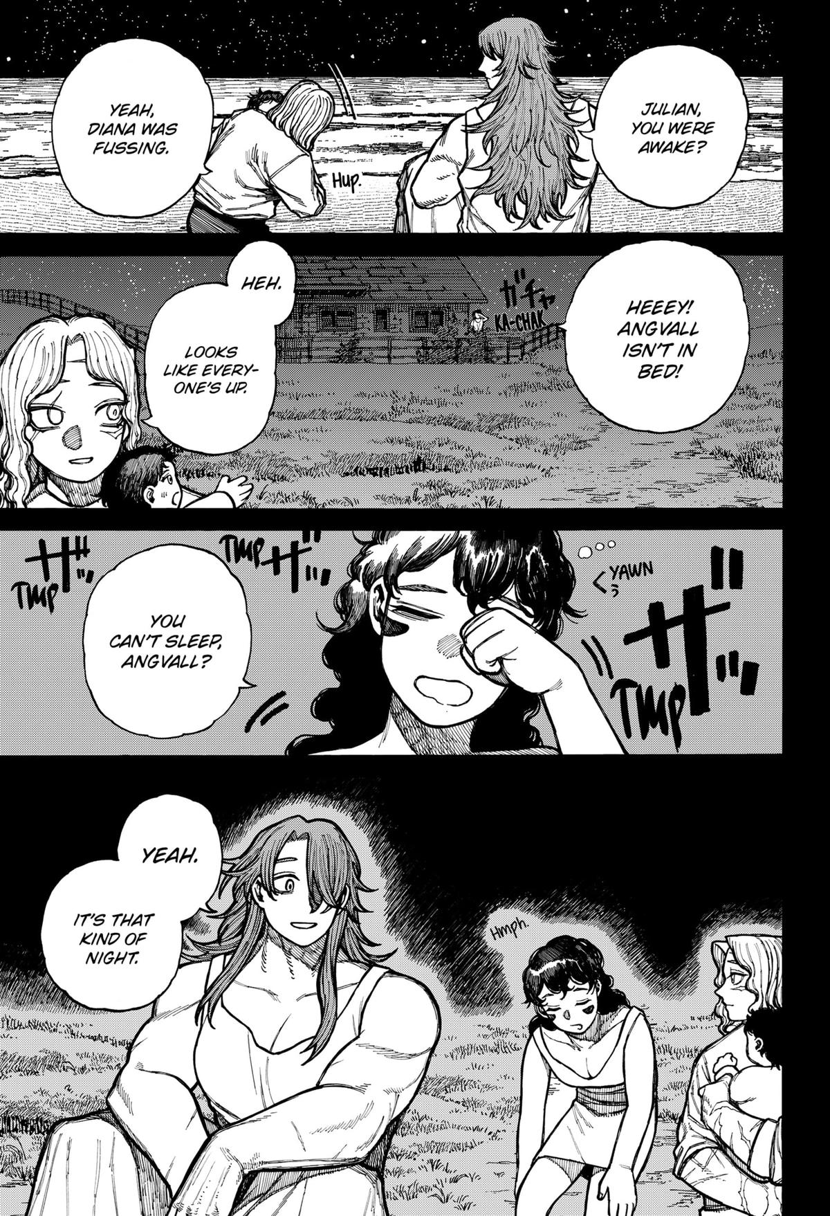 Centuria Manga Chapter 19 page 11 - The Destroyer and the Guardian scene