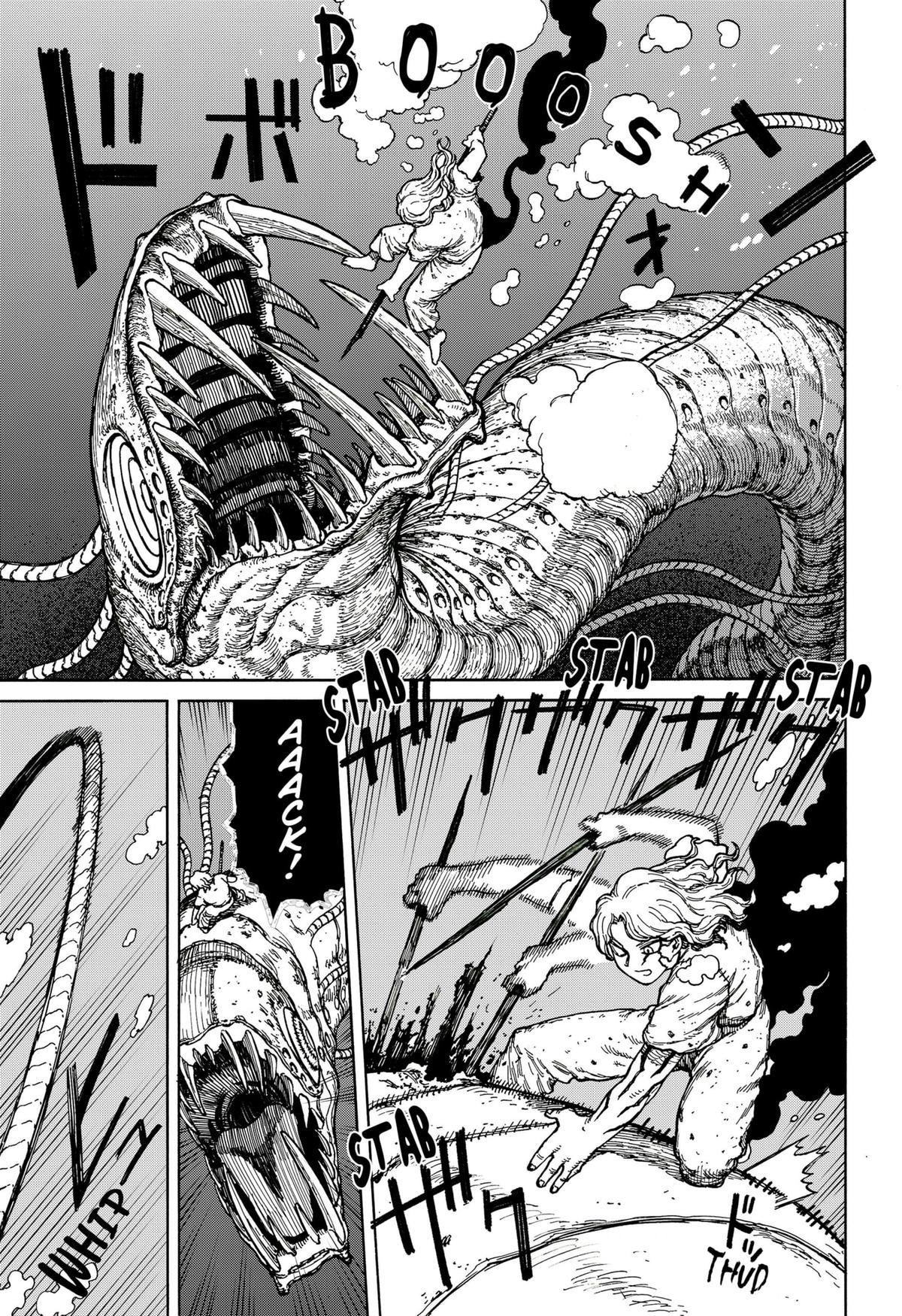 Centuria Manga Chapter 2 page 13 - Sea Demons scene