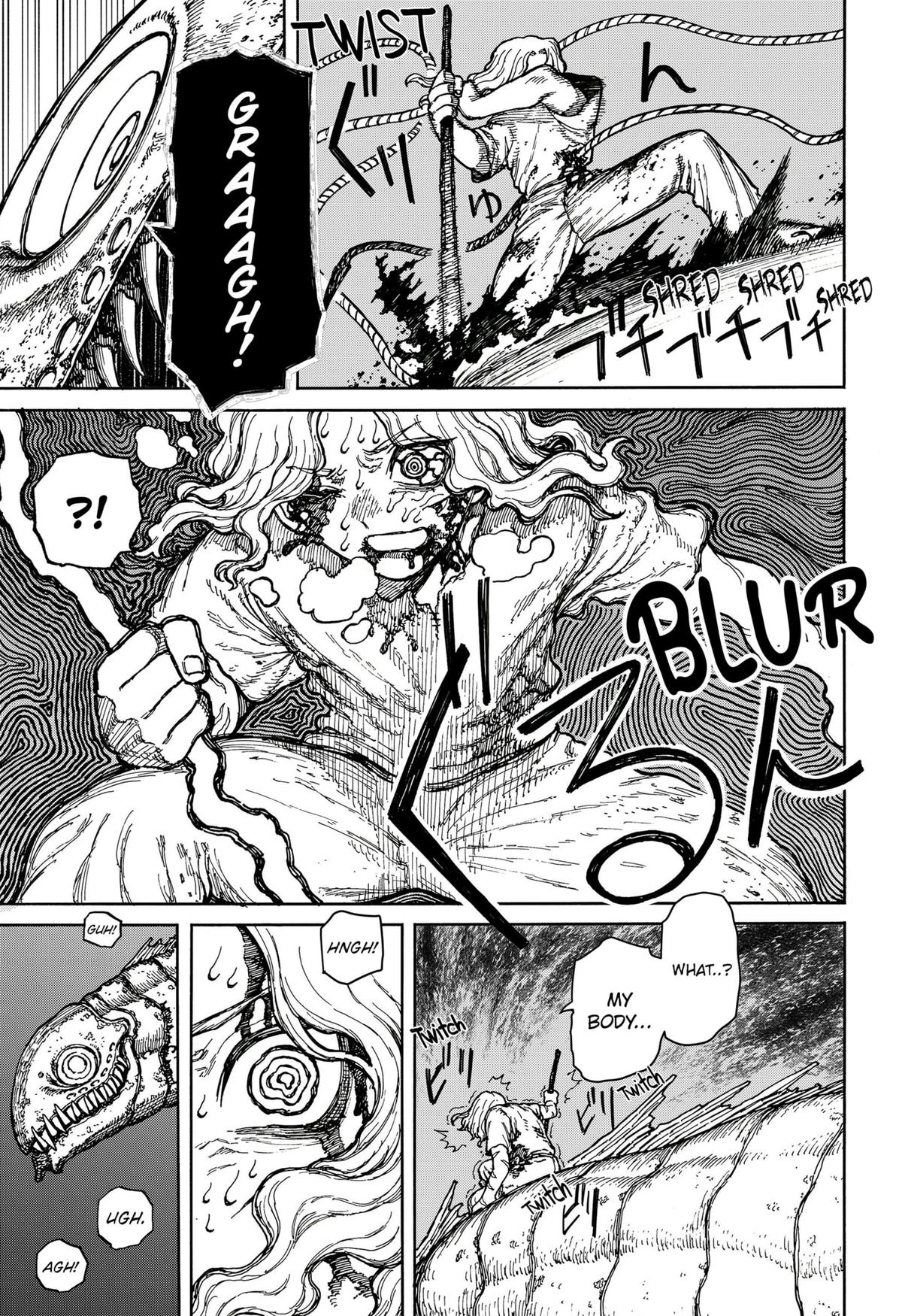 Centuria Manga Chapter 2 page 19 - Sea Demons scene