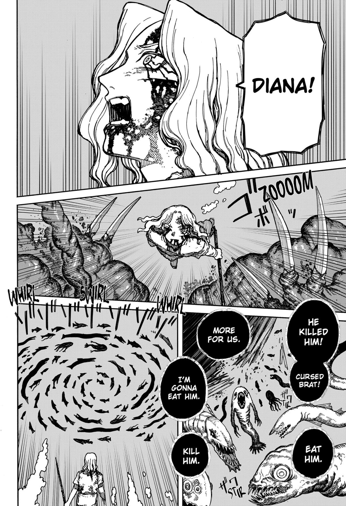 Centuria Manga Chapter 2 page 42 - Sea Demons scene