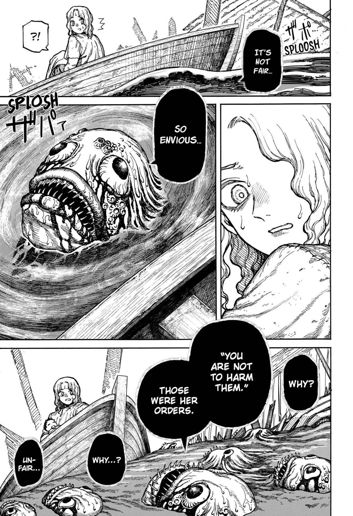 Centuria Manga Chapter 2 page 5 - Sea Demons scene