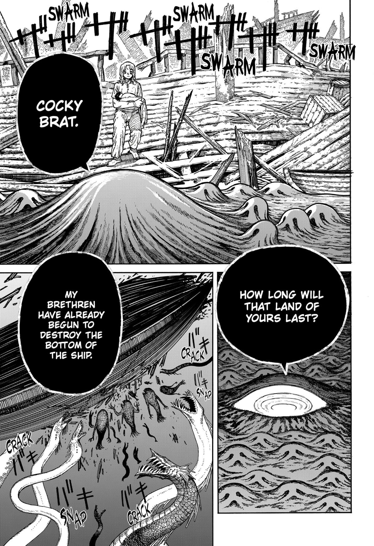 Centuria Manga Chapter 2 page 9 - Sea Demons scene