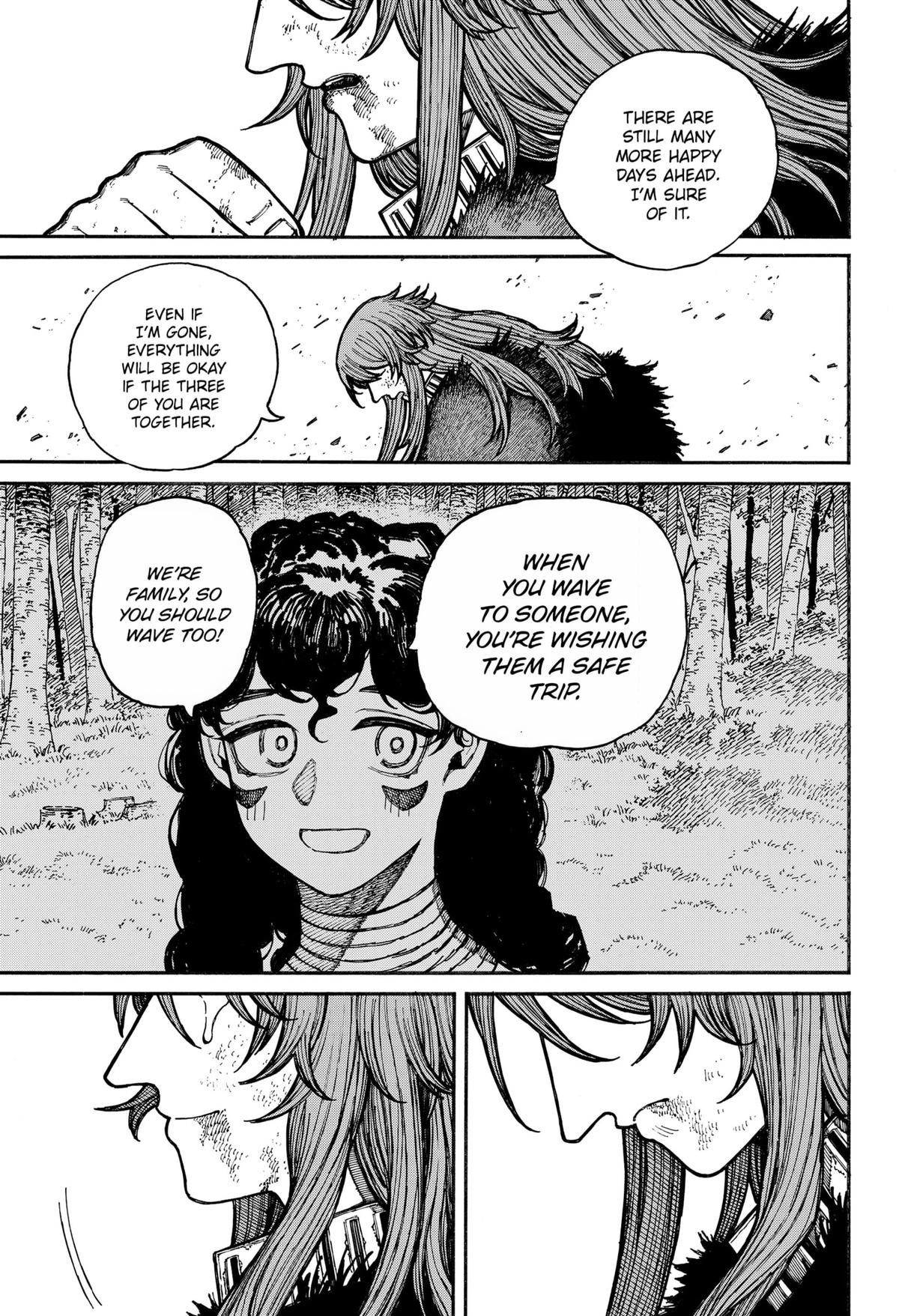 Centuria Manga Chapter 21 page 10 - A Wave Goodbye scene