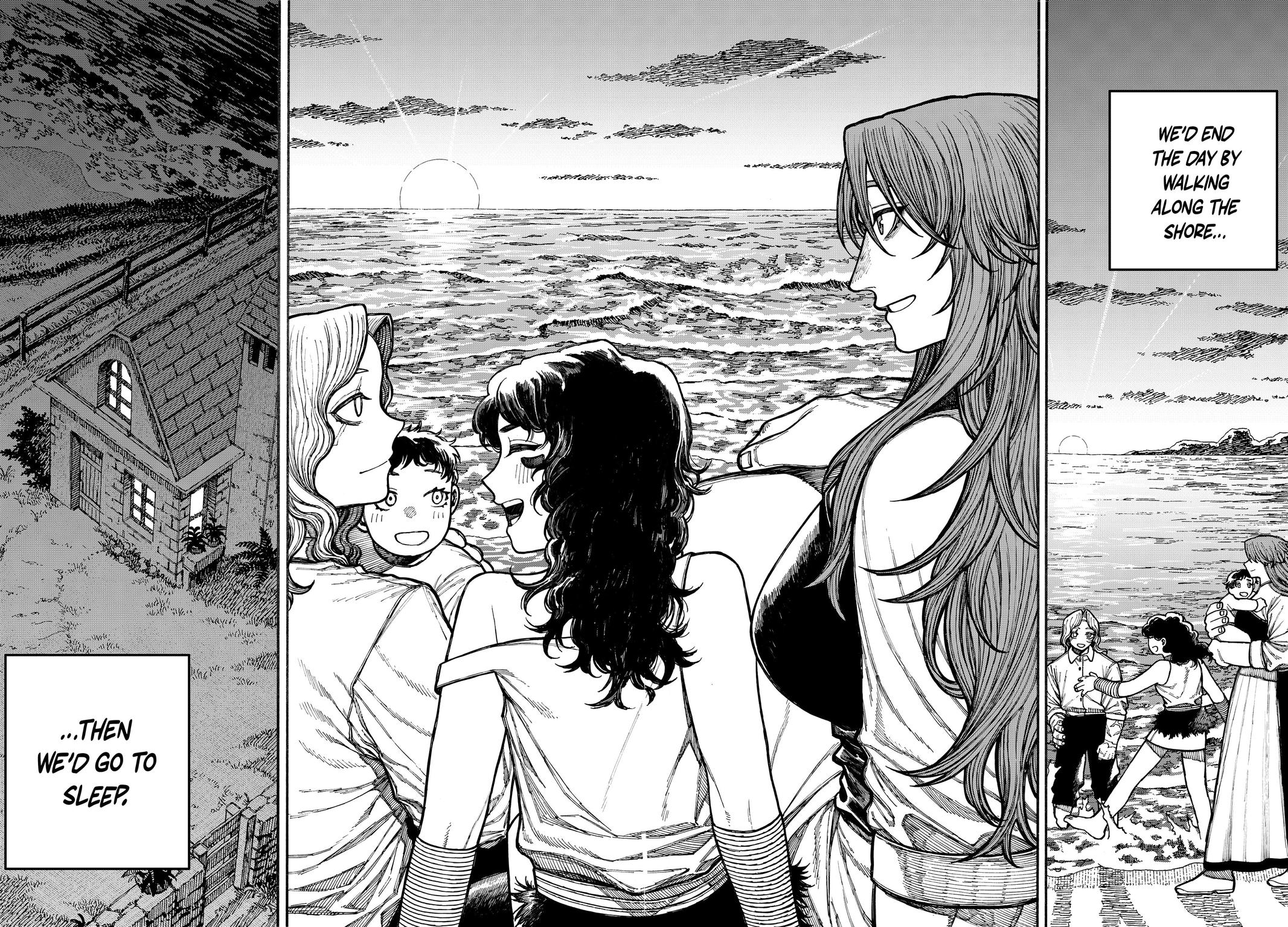 Centuria Manga Chapter 21 page 6 - A Wave Goodbye scene