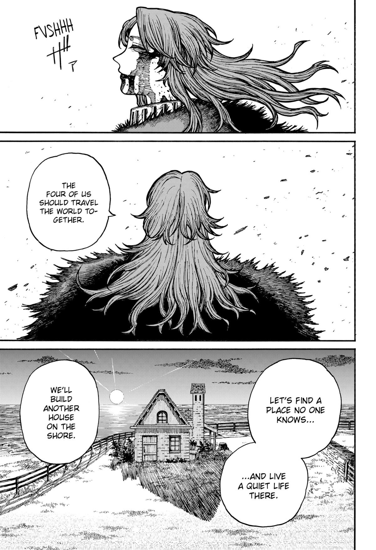 Centuria Manga Chapter 21 page 8 - A Wave Goodbye scene