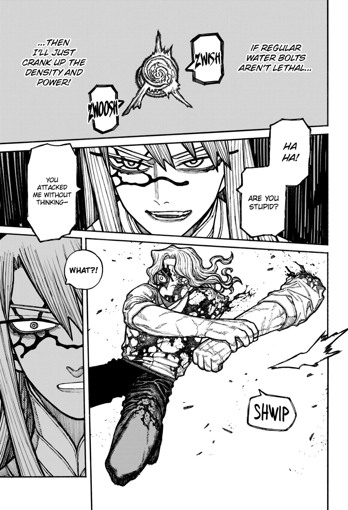 Centuria Manga Chapter 22 page 10 - Julian vs Arkos scene