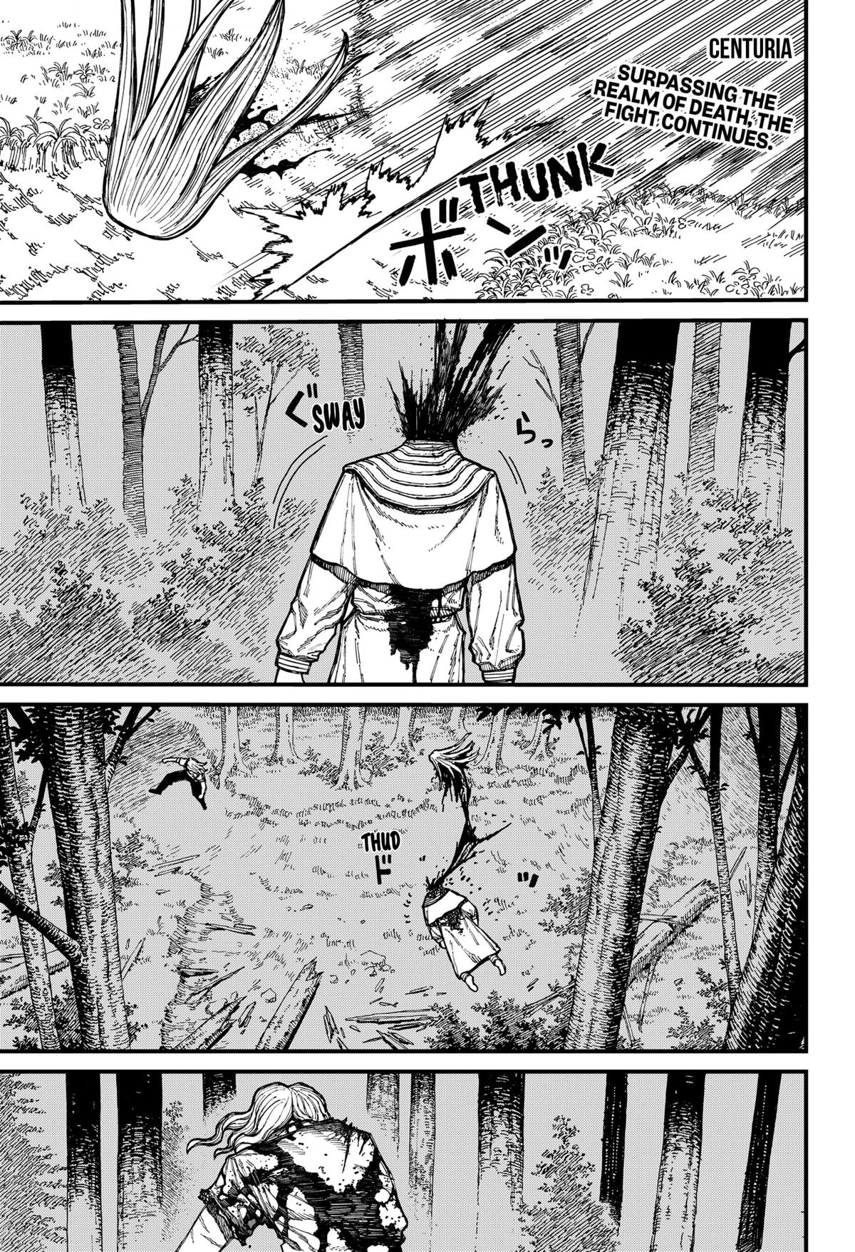 Centuria Manga Chapter 24 page 1 - Trump Card scene