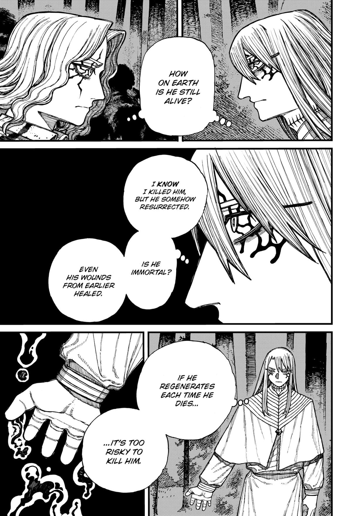 Centuria Manga Chapter 24 page 9 - Trump Card scene