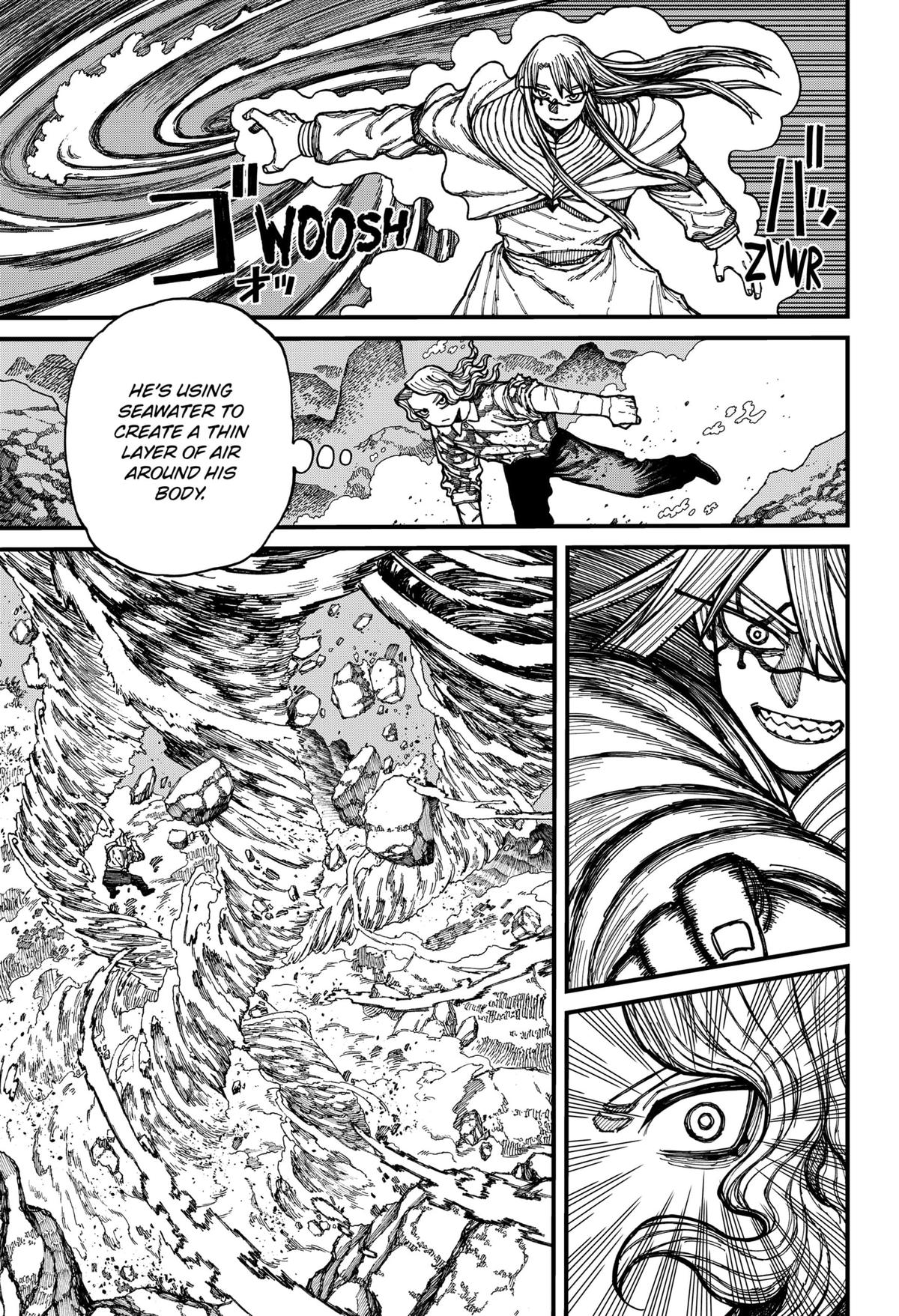 Centuria Manga Chapter 25 page 5 - Lord of the Sea scene