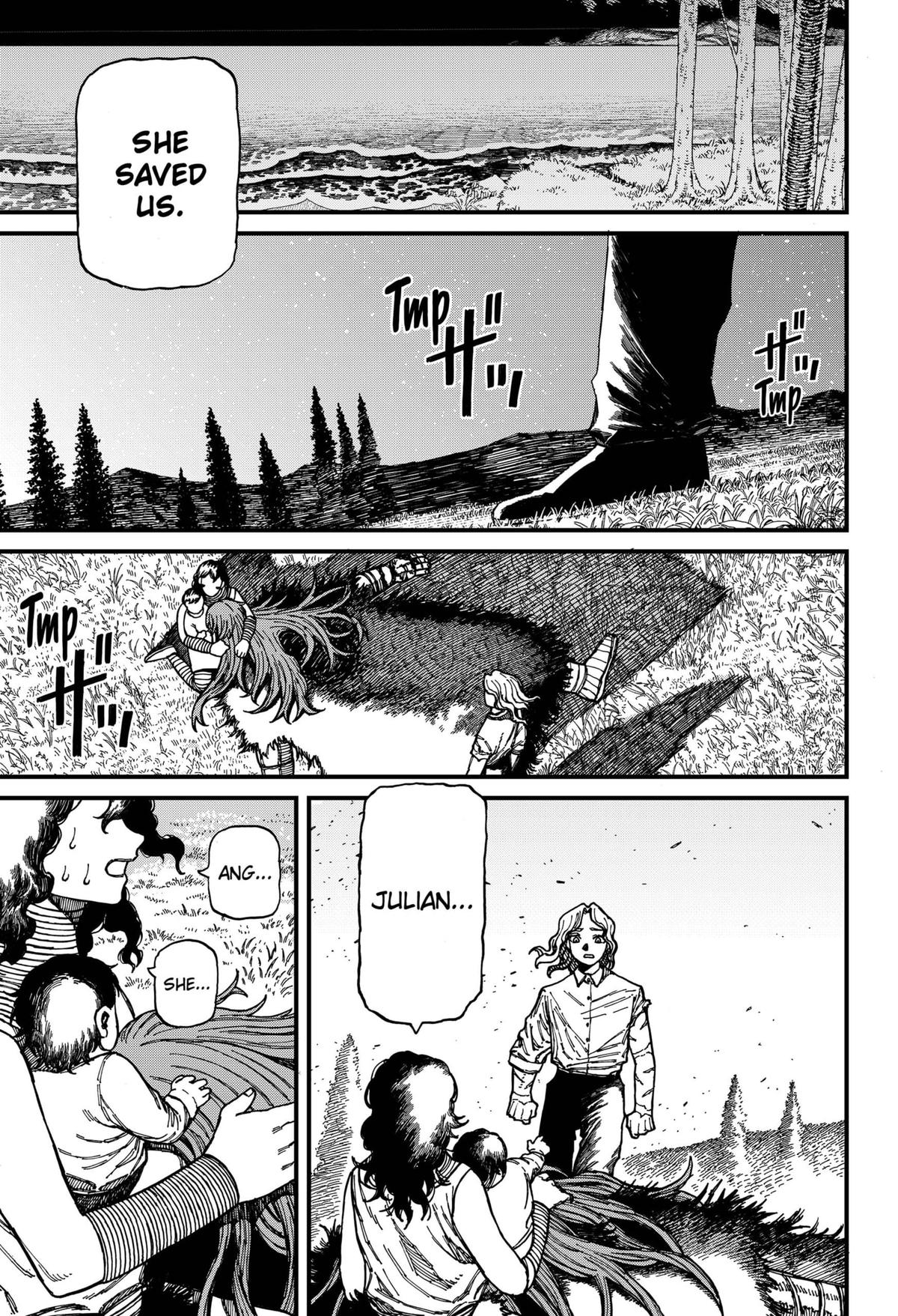 Centuria Manga Chapter 27 page 13 - First Words scene