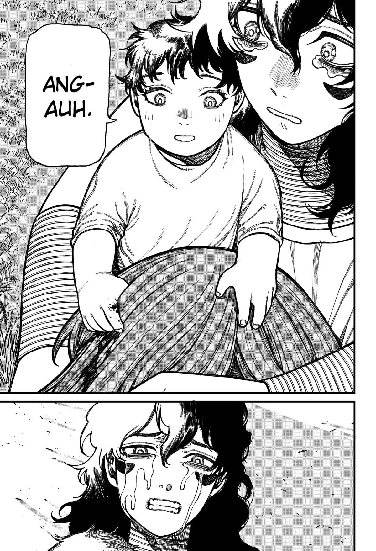Centuria Manga Chapter 27 page 15 - First Words scene